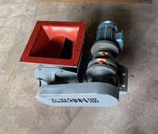 感謝客戶信任在我司訂購一臺YXD-300耐高溫星型卸料器